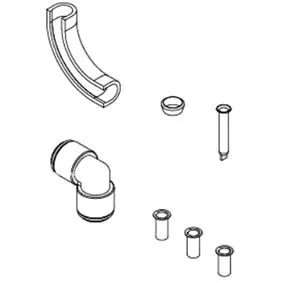 Fleck KIT51 1600 Tuz Dirseği Takımı